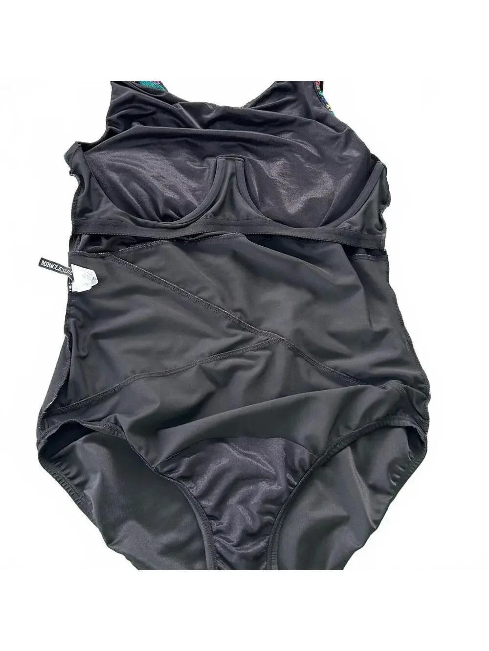 Miraclesuit Raya De Sol Brio One-Piece Slimming Swimsuit Women's Size 16